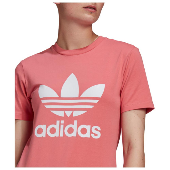 Adidas Γυναικεία κοντομάνικη μπλούζα Trefoil
